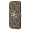 Guess GUBKP13X4GMGBR iPhone 13 Pro Max 6,7 brązowy/brown book 4G Big Metal Logo